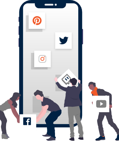 Buzzsocial social media marketing service graphic